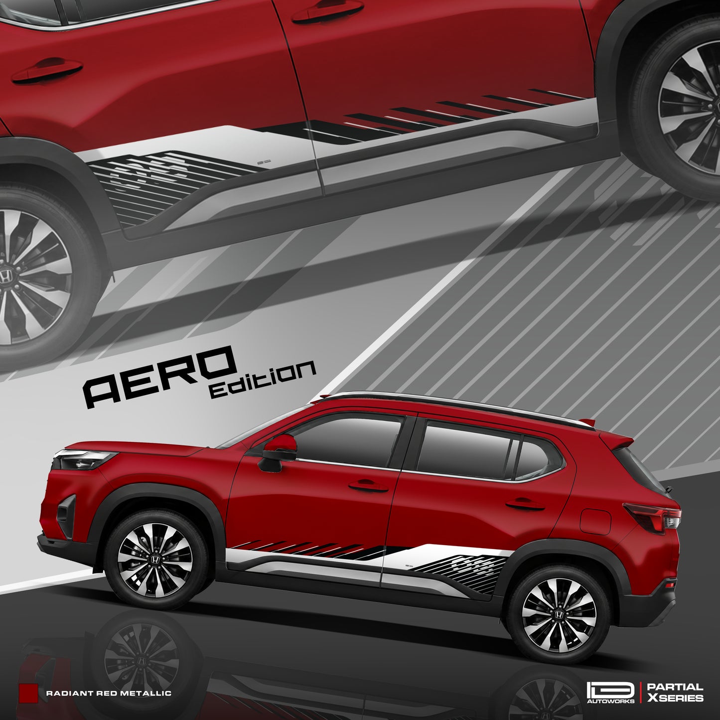 Aero Edition Graphics for Honda Elevate IDE Graphic series