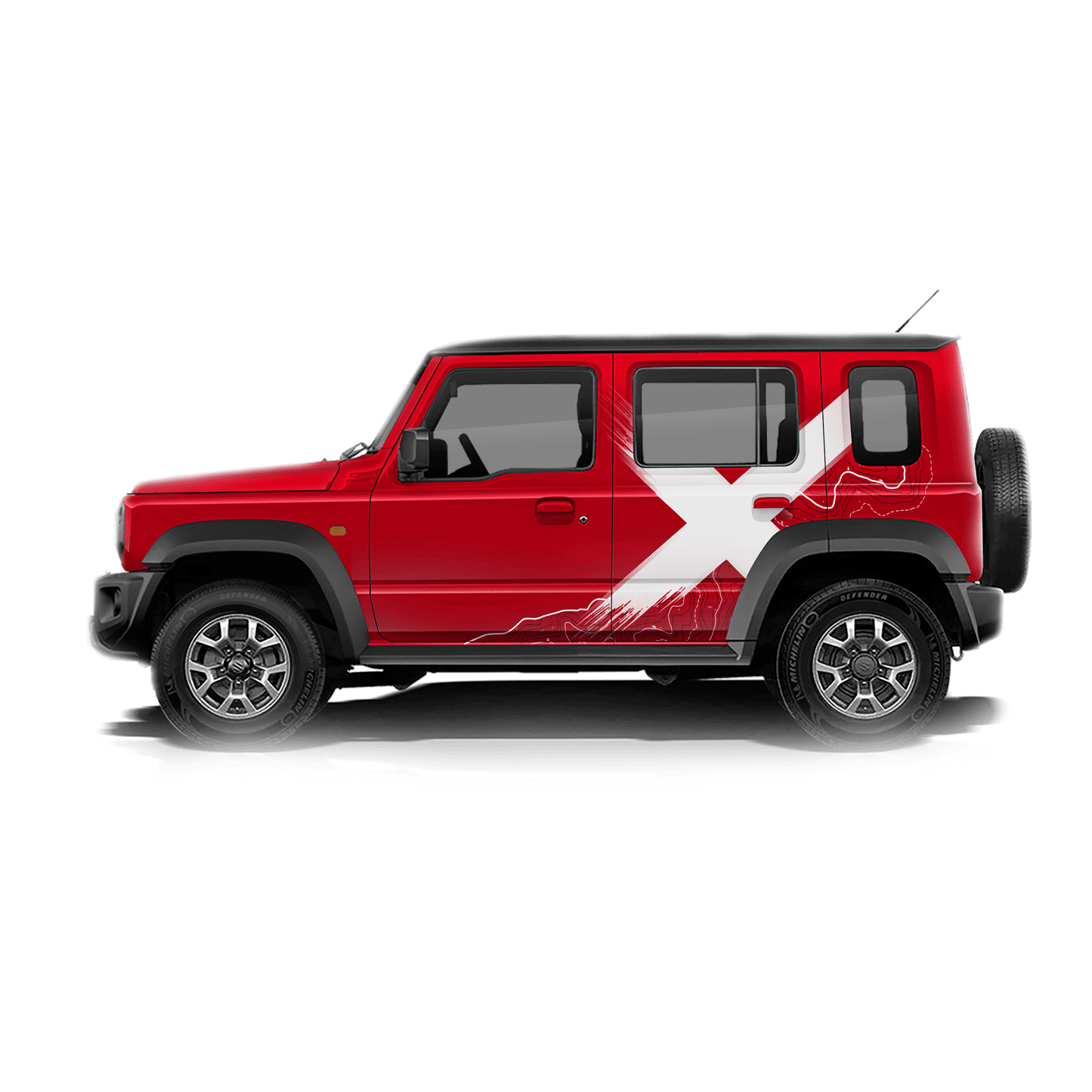 VentureX Edition Graphics for Maruti Jimny