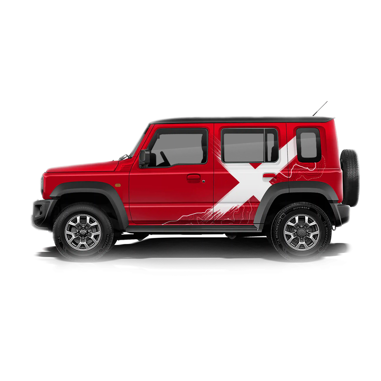 VentureX Edition Graphics for Maruti Jimny