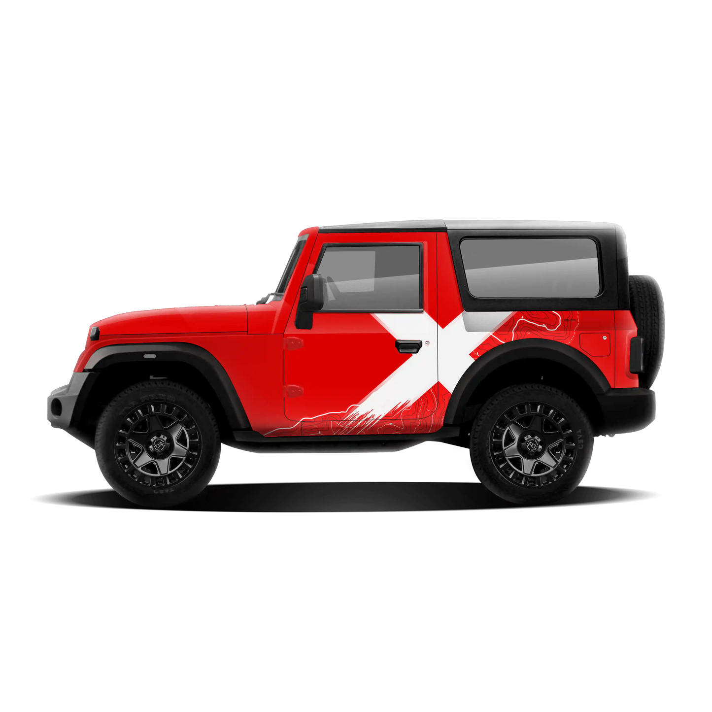 VentureX Edition Graphics for Mahindra Thar