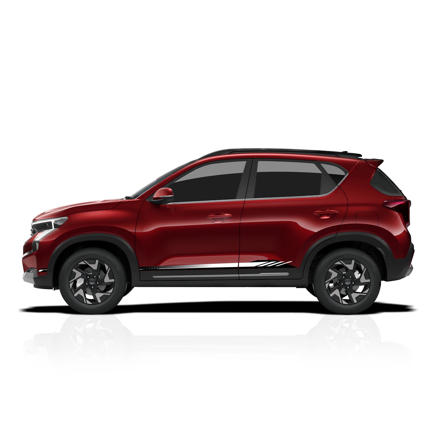 IDE GRAPHICS SERIES - Magnum Edition for Kia Sonet (Intense Red)