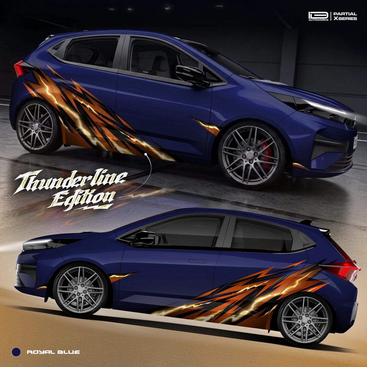 IDE Partial X Series – Thunderline Edition | Tata Altoz