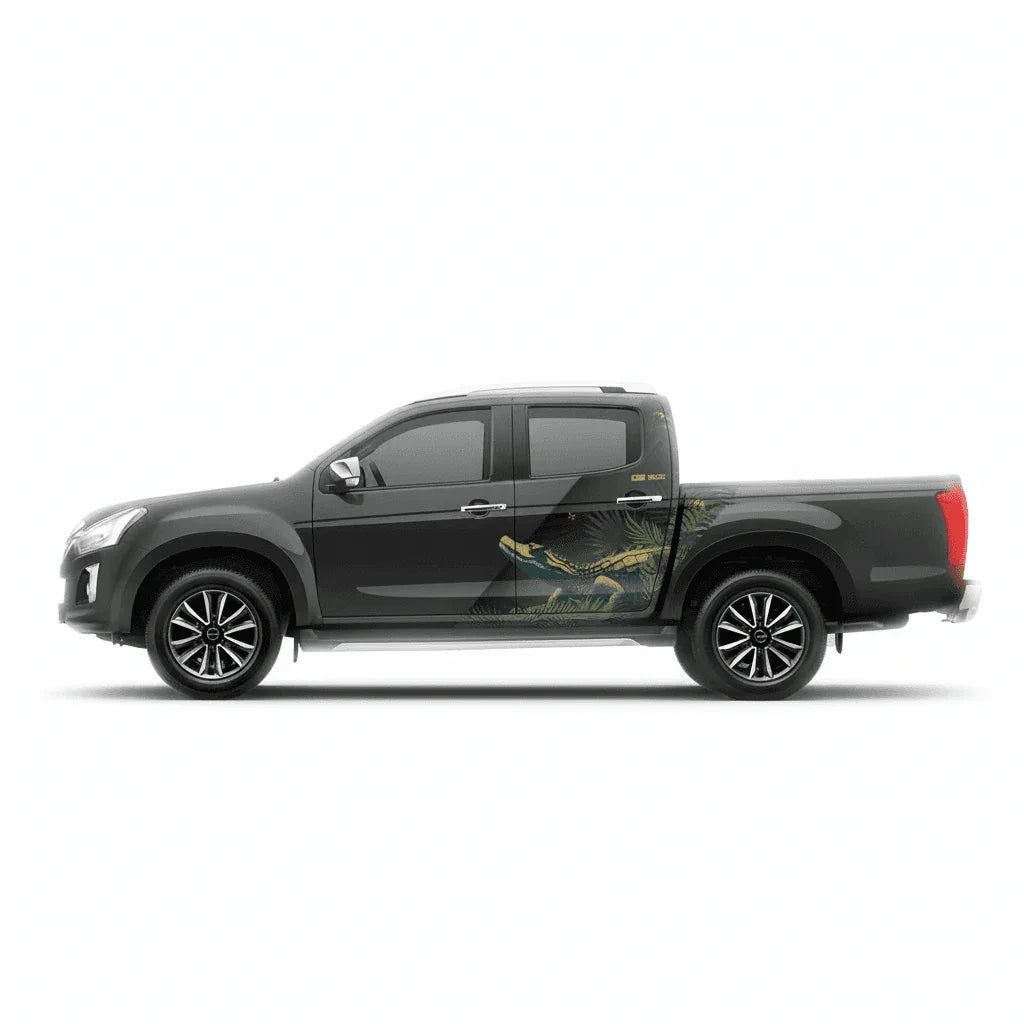Safari Edition Graphics for Isuzu V Cross black