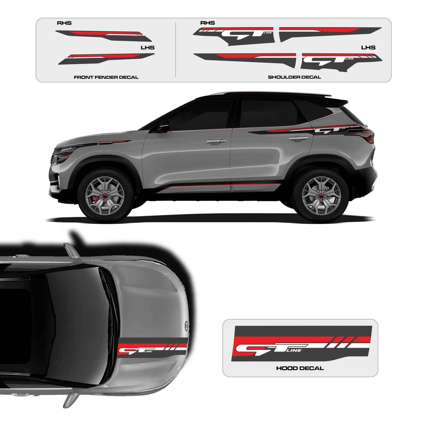 IDE GRAPHICS SERIES / GT Edition | KIA SELTOS