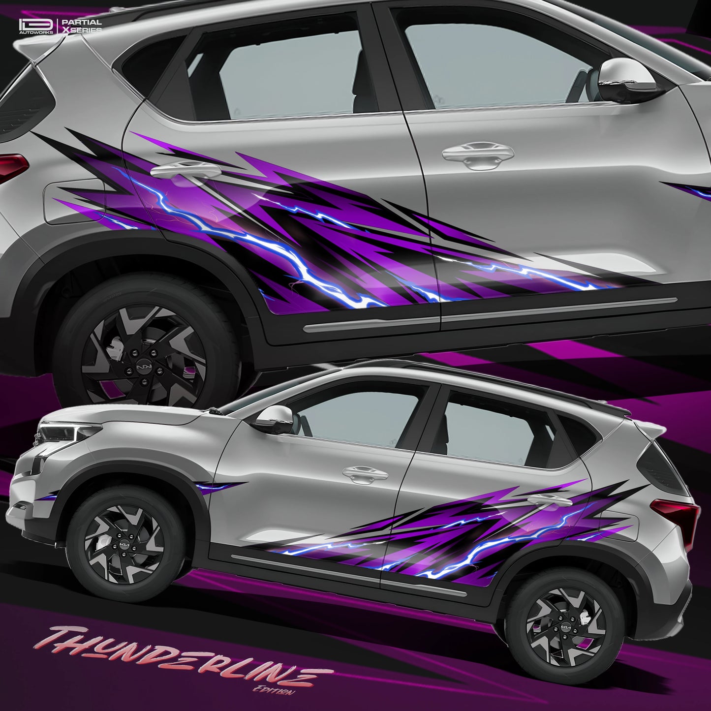 IDE Partial X Series – Thunderline Edition | Kia Sonet
