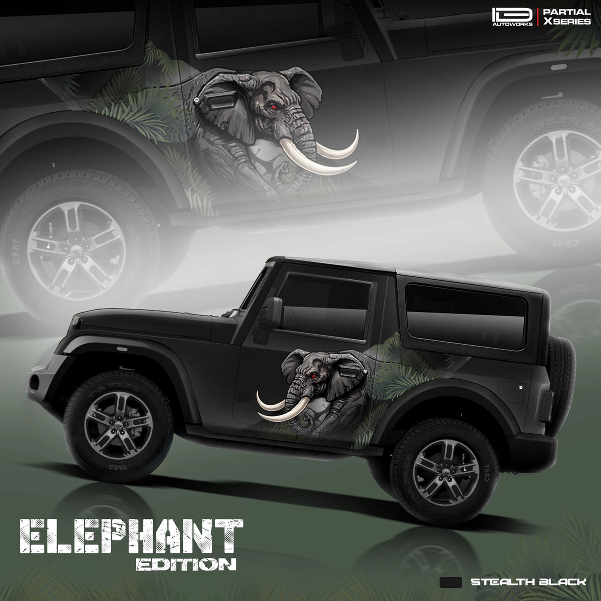 IDE Partial X Series – Elephant Edition Mahindra Thar