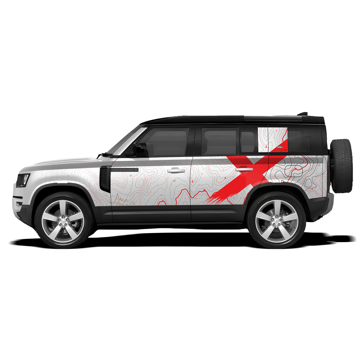 VentureX Edition Graphics for Land Rover Defender 110 IDE Graphics Series