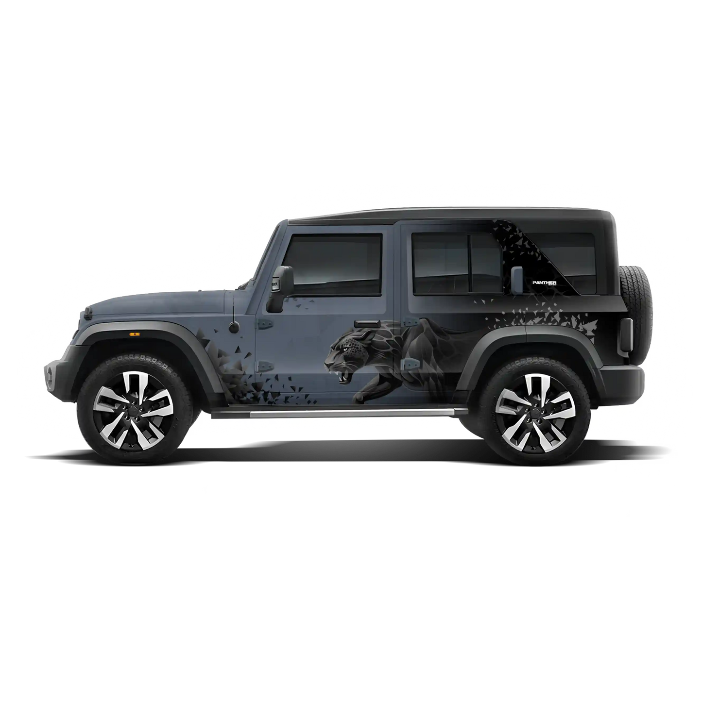 Panther Edition for the Mahindra thar roxx green by IDE Autoworks