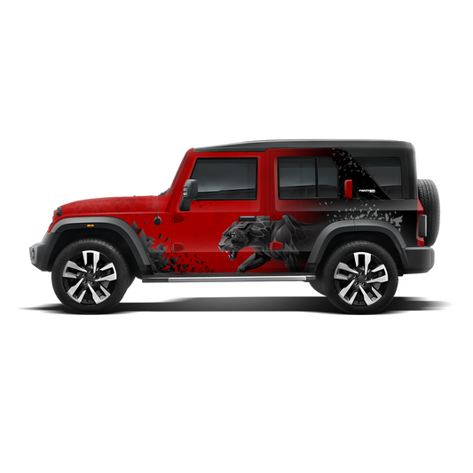 Mahindra Vinyl Graphics & Wraps - Graphics & Partial X Series | IDE ...
