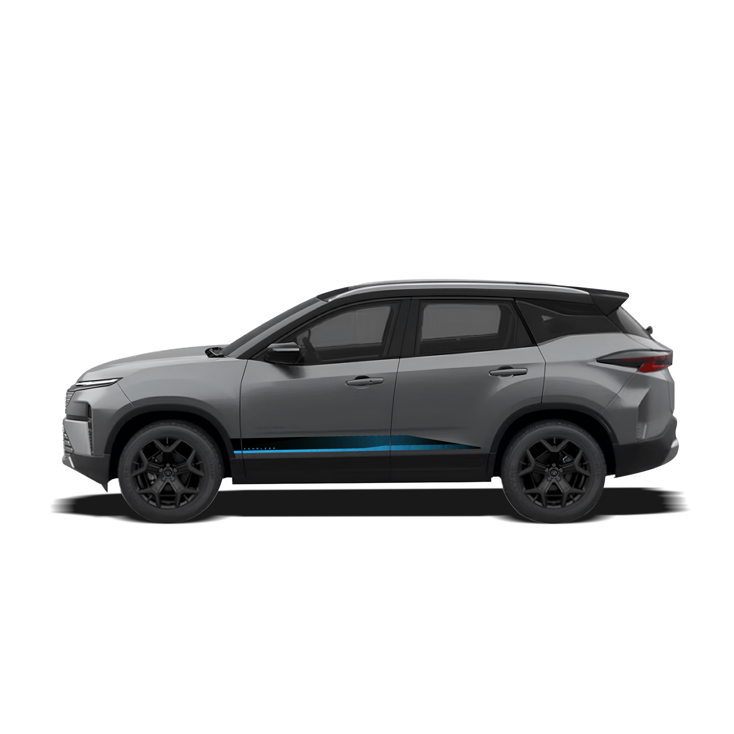 IDE GRAPHICS SERIES - Fearless Edition for Tata Harrier (Pebble Grey)