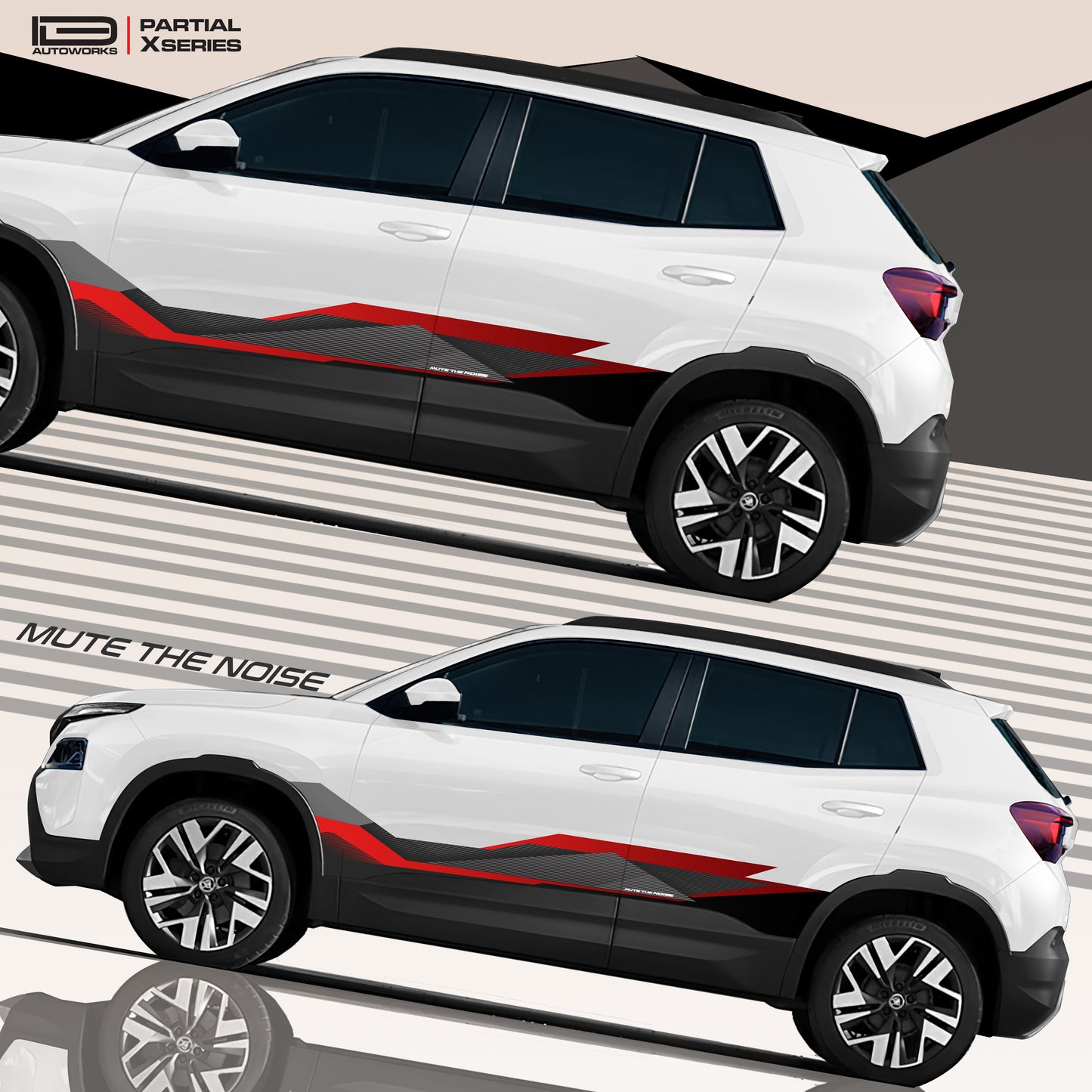 IDE Partial X Series – Mute The Noise Edition | Skoda Kylaq