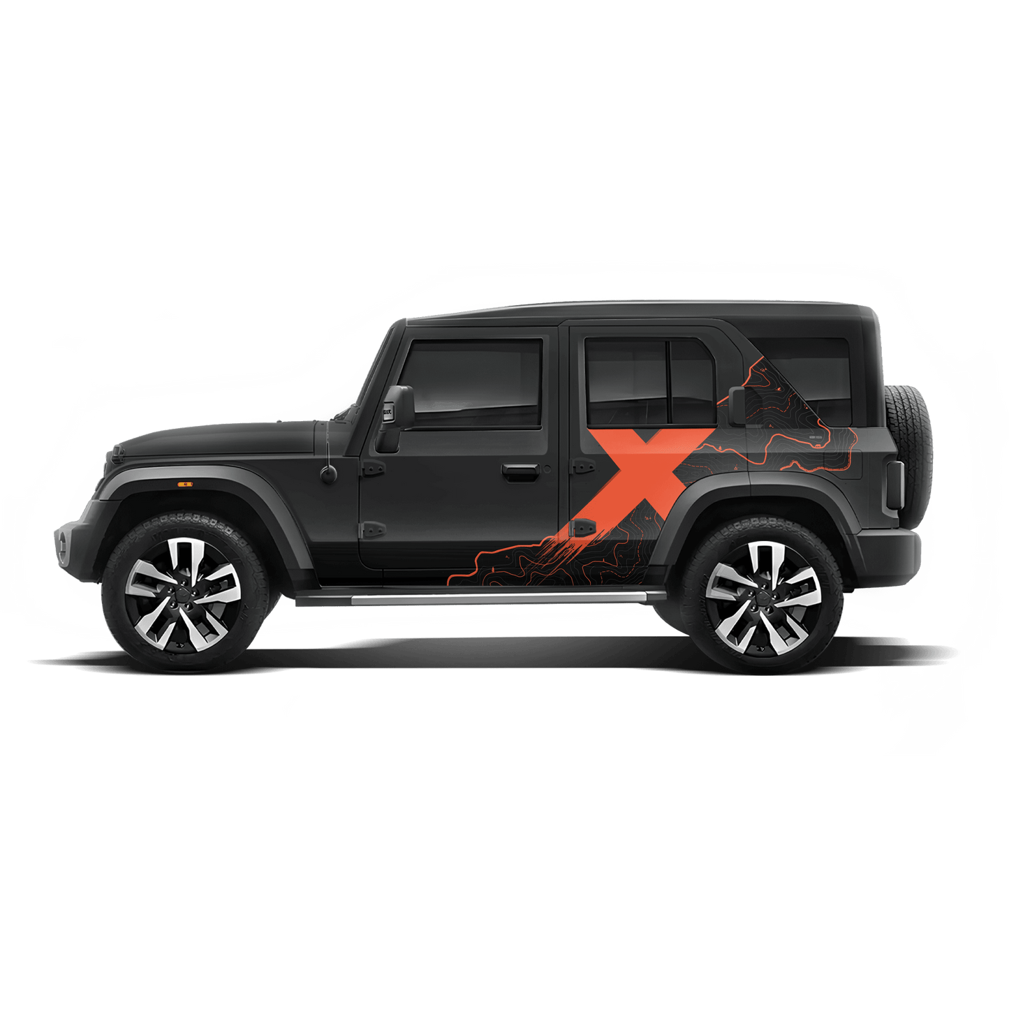 VentureX Edition Graphics for Mahindra Thar Roxx