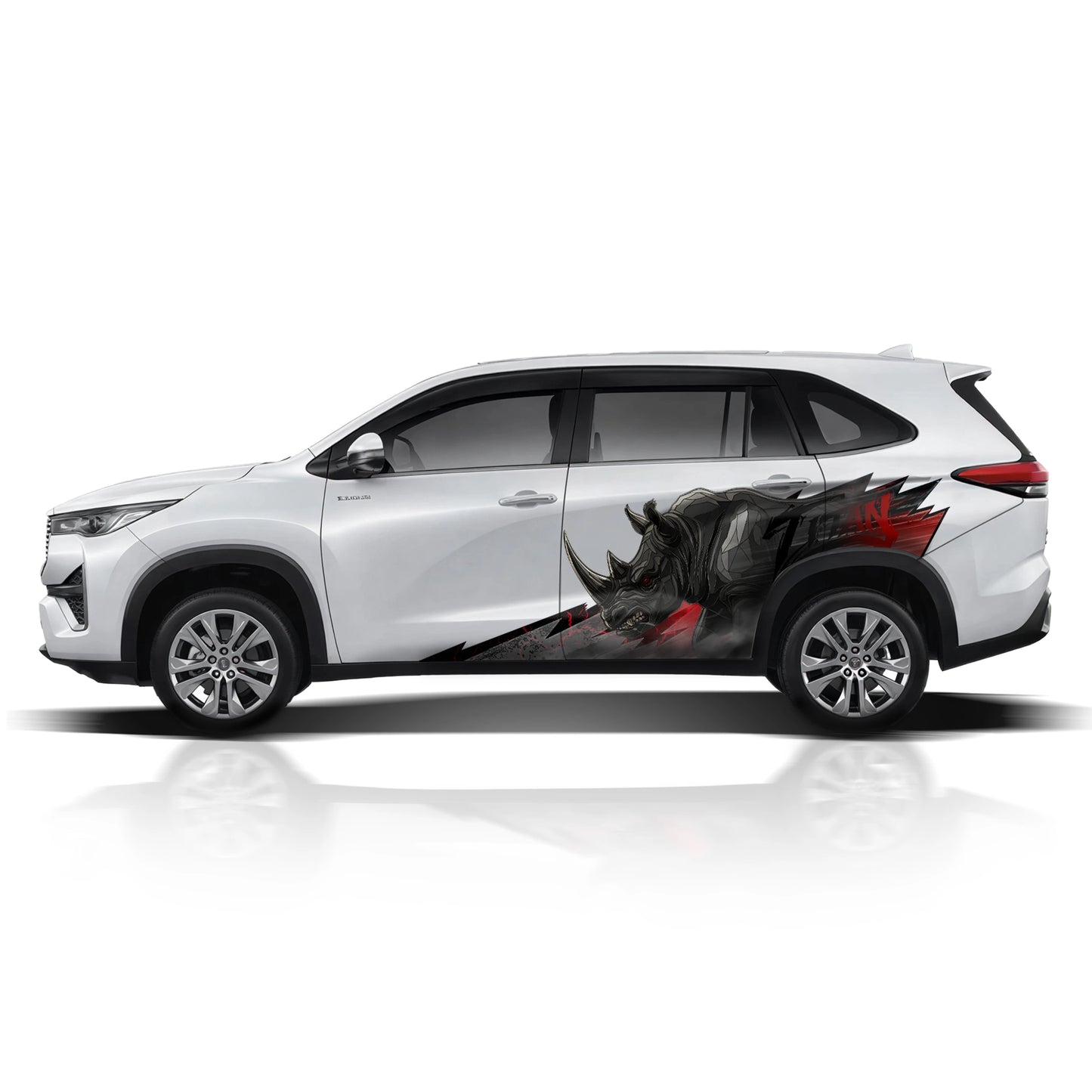 Rhino Edition Graphics for Toyota  Hycross  IDE Partial X Series