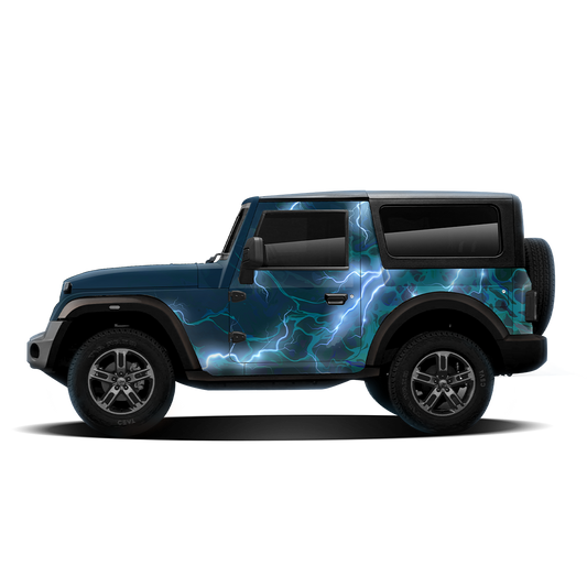 IDE ONE OFF EDITION - Thunder Edition for Mahindra Thar (Aquamarine)