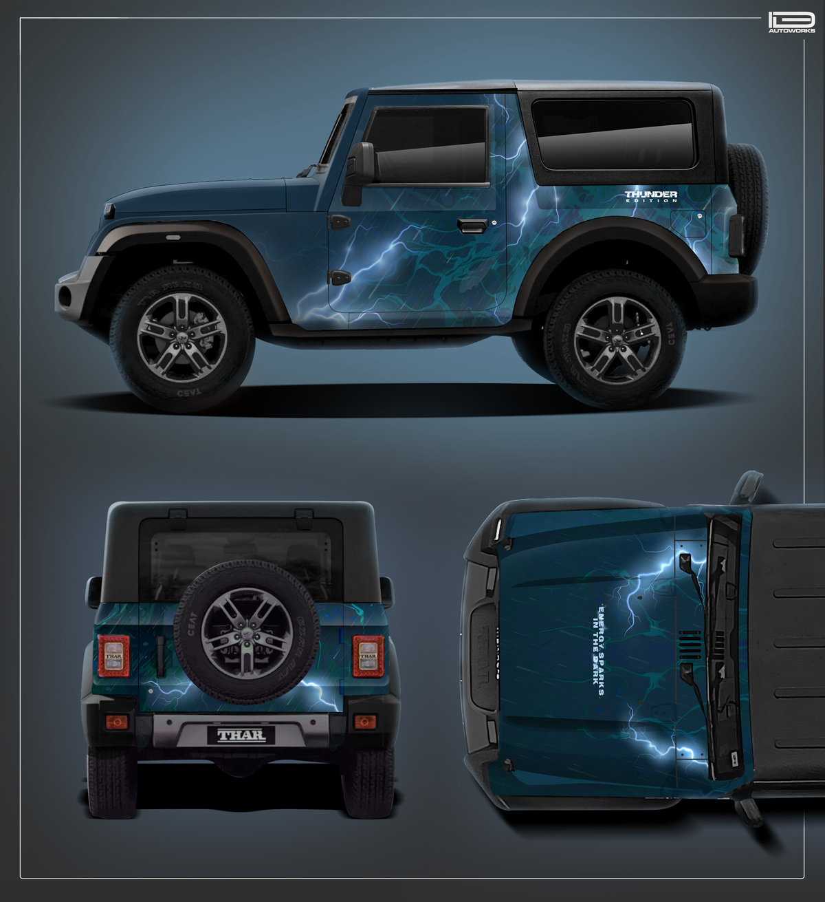 IDE One Off Edition - Thunder Edition | Mahindra Thar