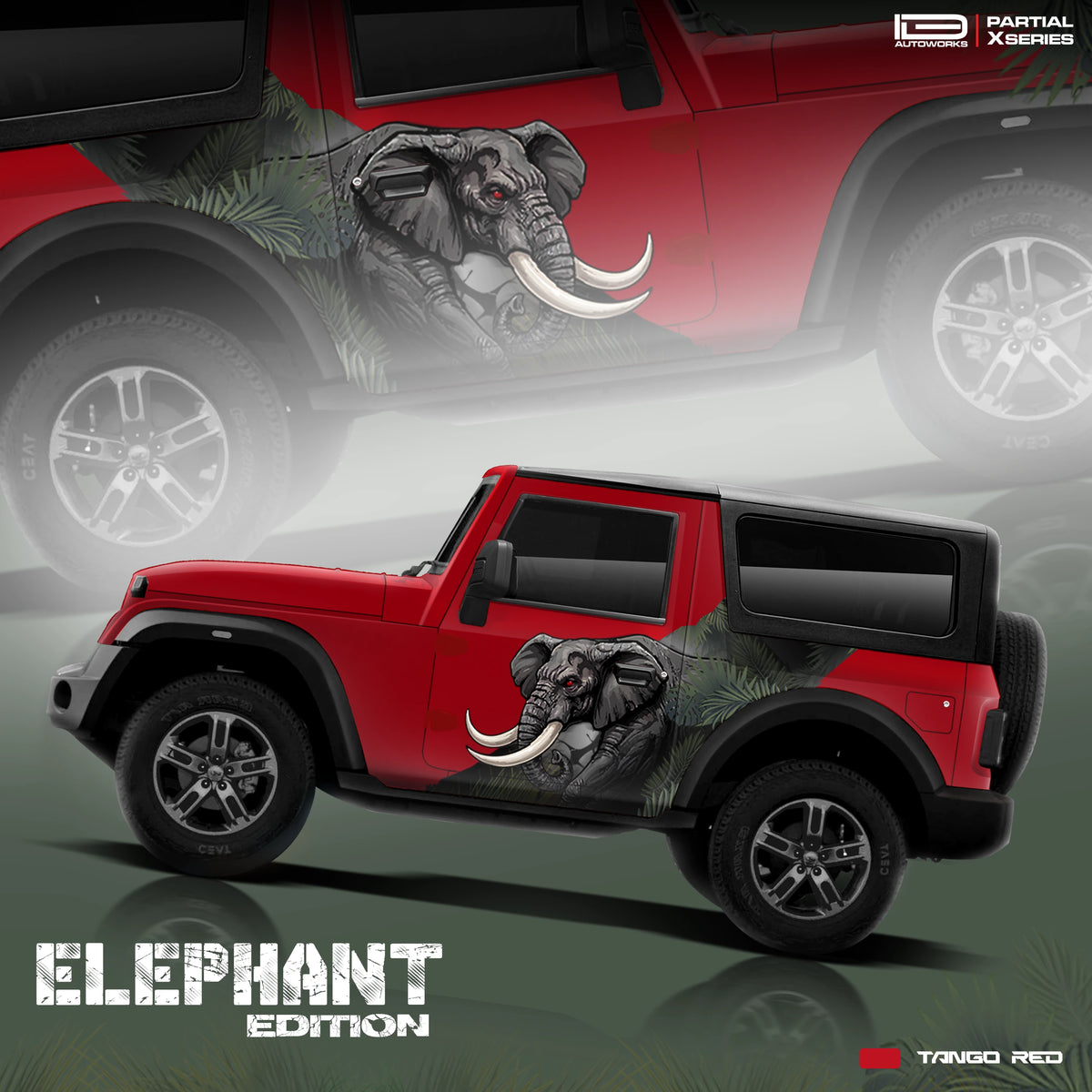 IDE Partial X Series – Elephant Edition Mahindra Thar
