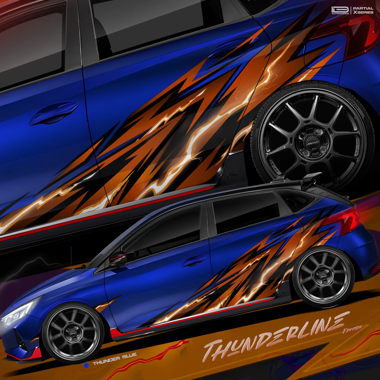 IDE Partial X Series – Thunderline Edition | Hyundai i20