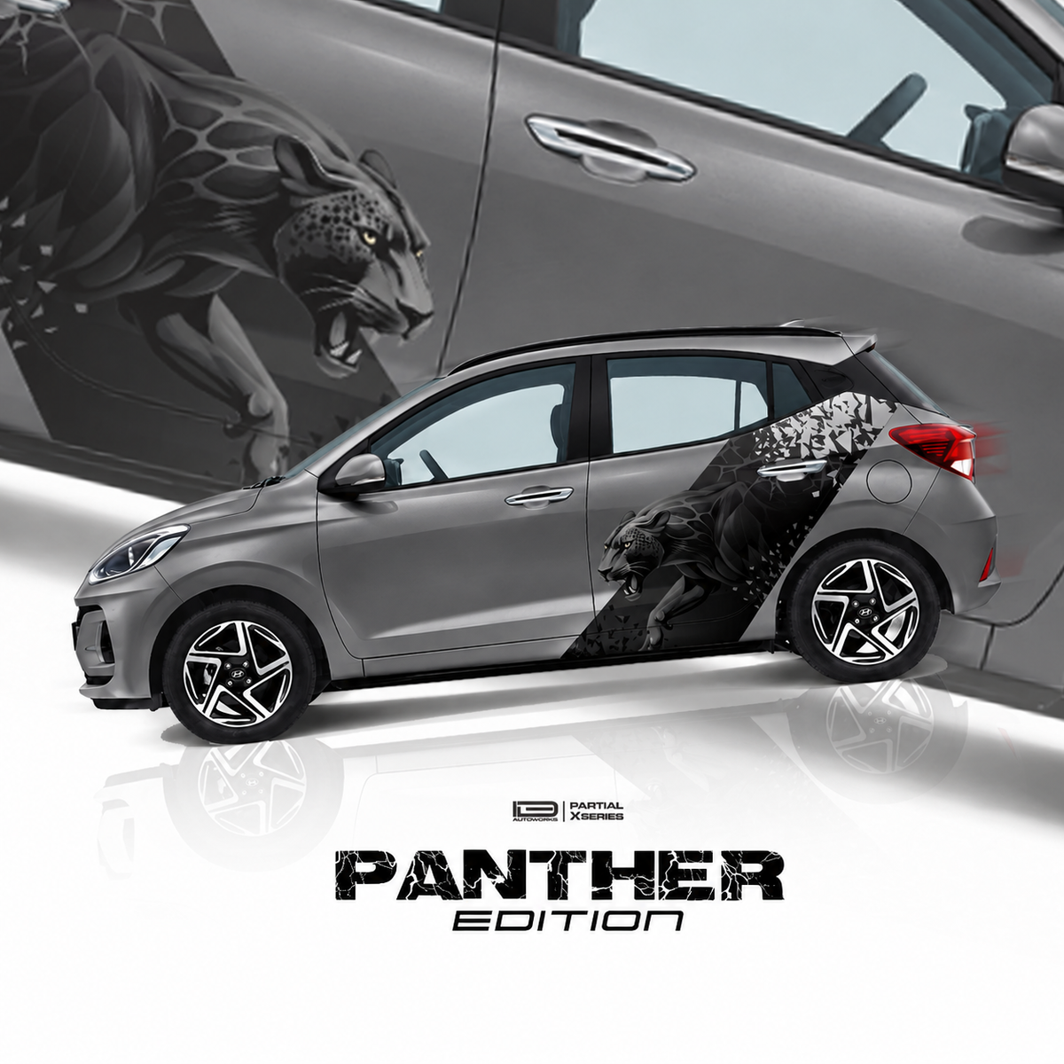 IDE Partial X Series – Panther Edition | Hyundai Grand i10