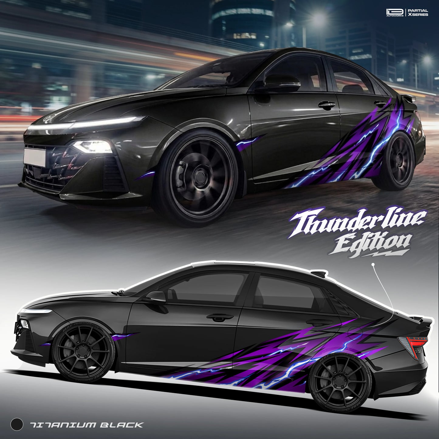 IDE Partial X Series – Thunderline Edition | Hyundai Verna