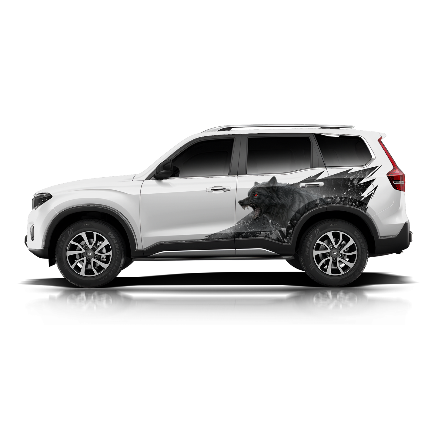Wolf Edition Car Graphics for Mahindra Scorpio-N  IDE Graphics Series