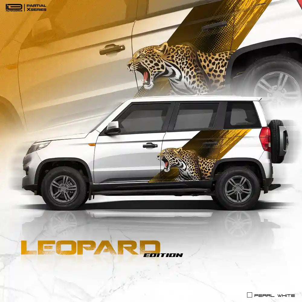 Leopard Edition Graphics for Mahindra Bolero Neo IDE Graphics Series