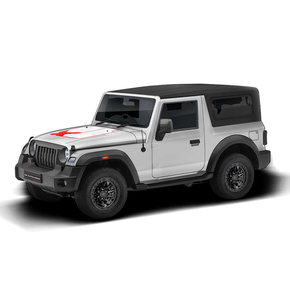 VentureX Edition Graphics for Mahindra Thar  IDE Graphic Series