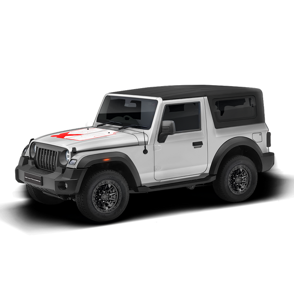 IDE Graphic Series – VentureX Edition | Mahindra Thar | Bonnet Decal Only