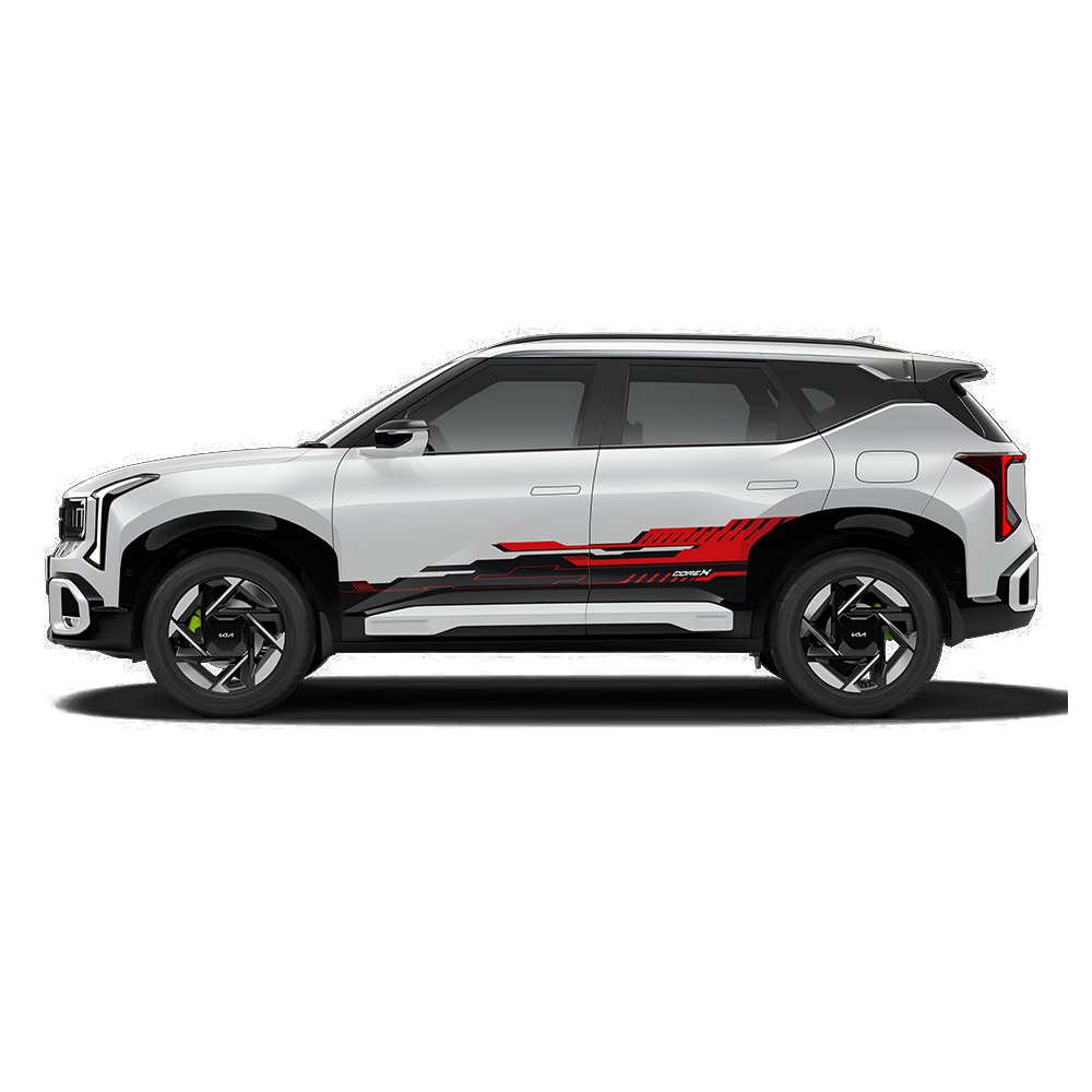 IDE Partial X Series – Corex Edition Kia Seltos 2026-White