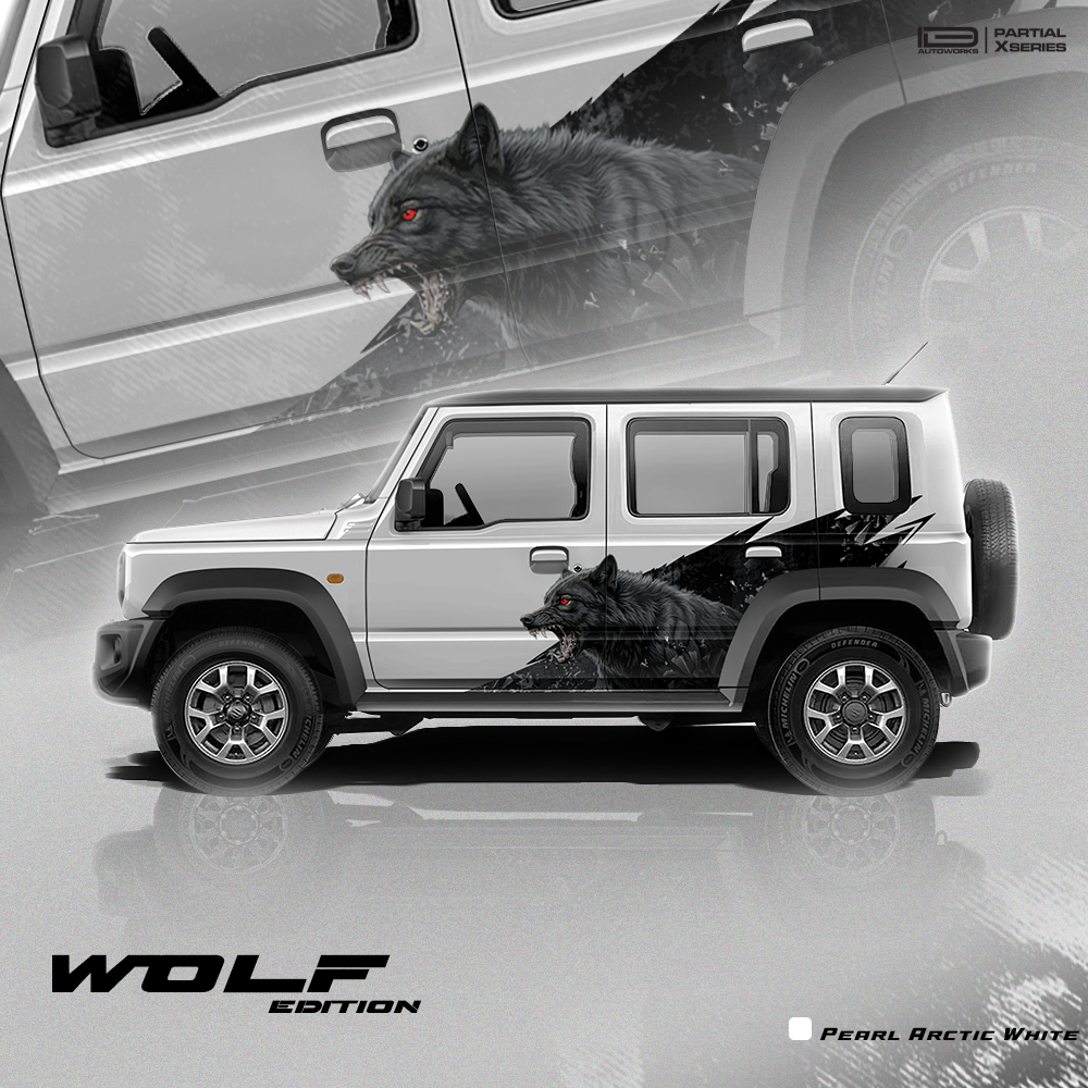 Wolf Edition Graphics for Maruti Suzuki Jimny  IDE Partial X Series