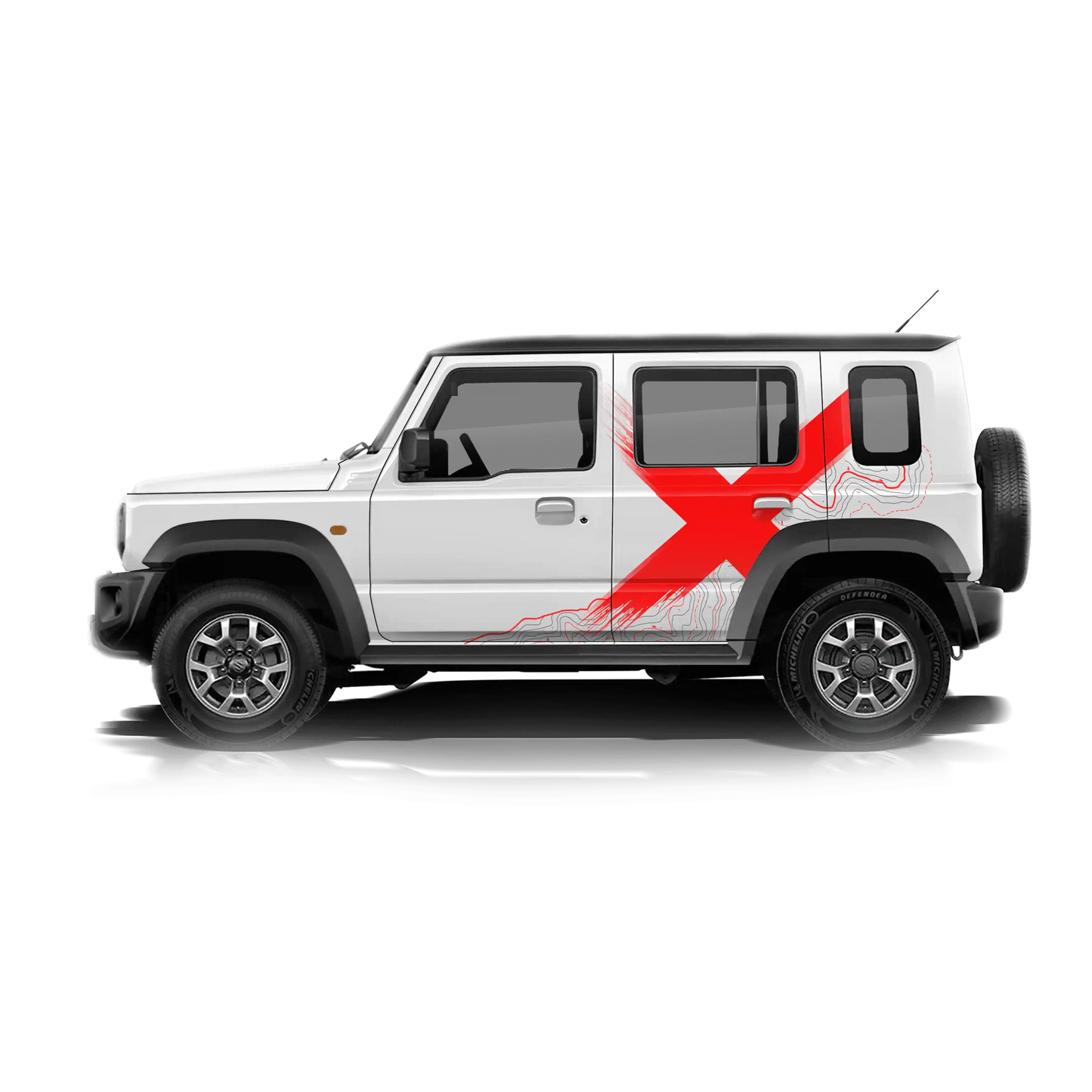 VentureX Edition Graphics for Maruti Jimny