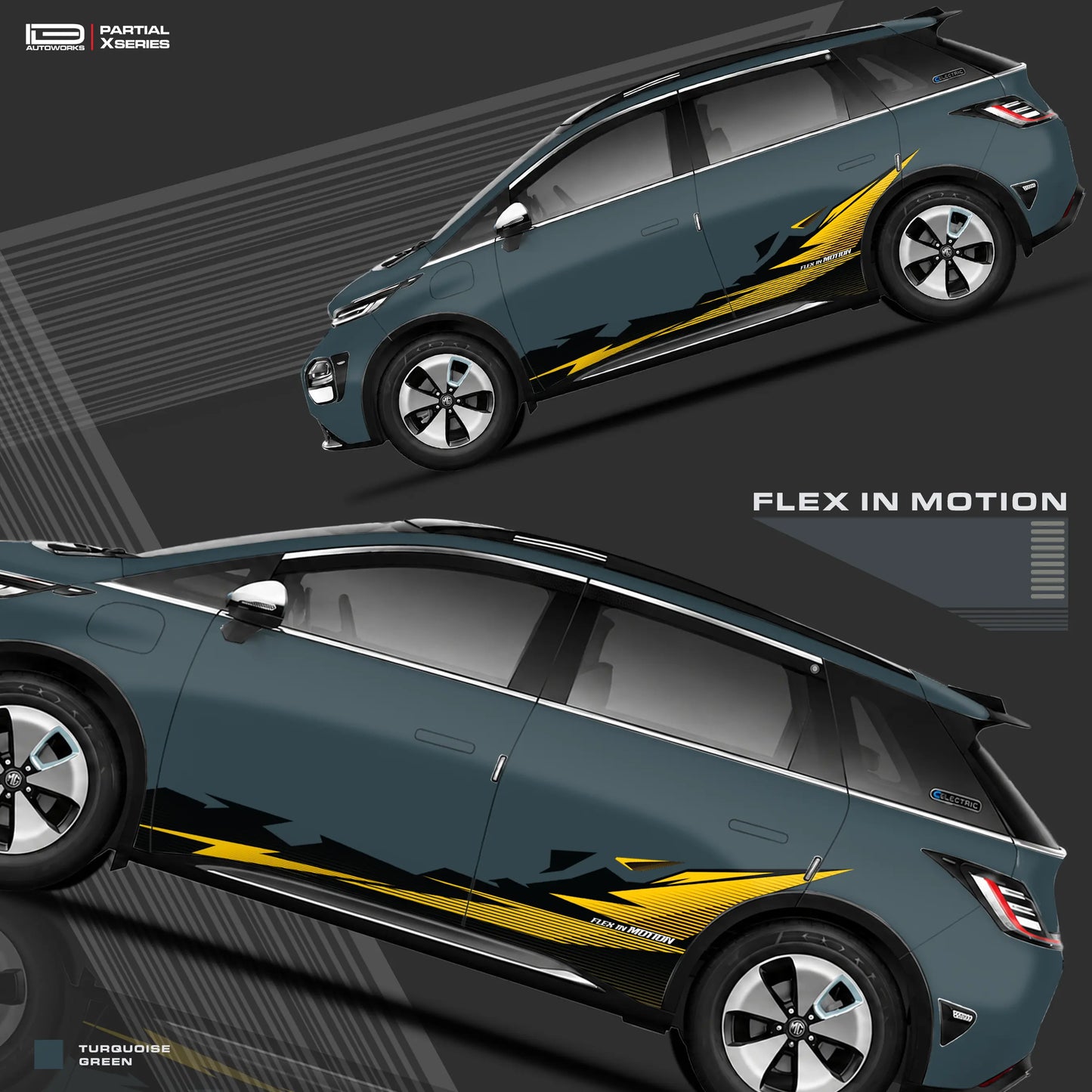 Flex in Motion Edition Graphics for MG Windsor IDE Graphics Series