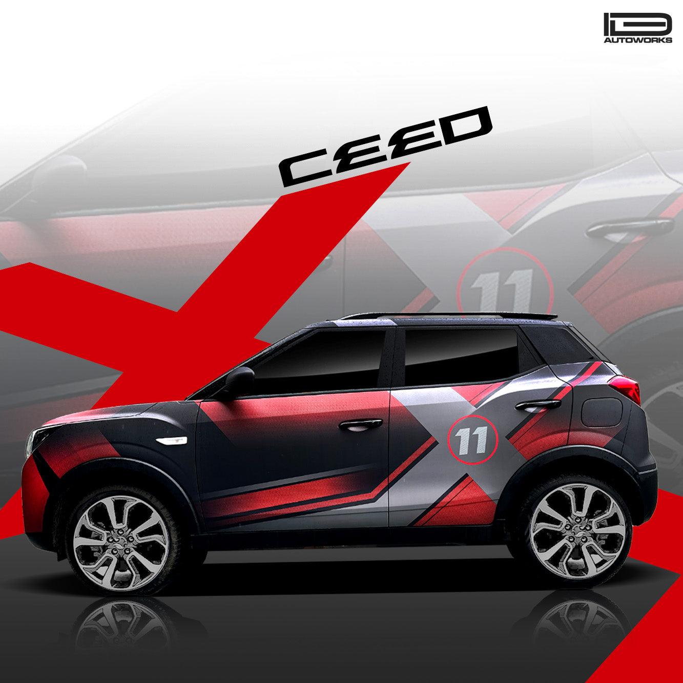 IDE One Off Edition - Xceed Edition for Mahindra XUV300 (Black)