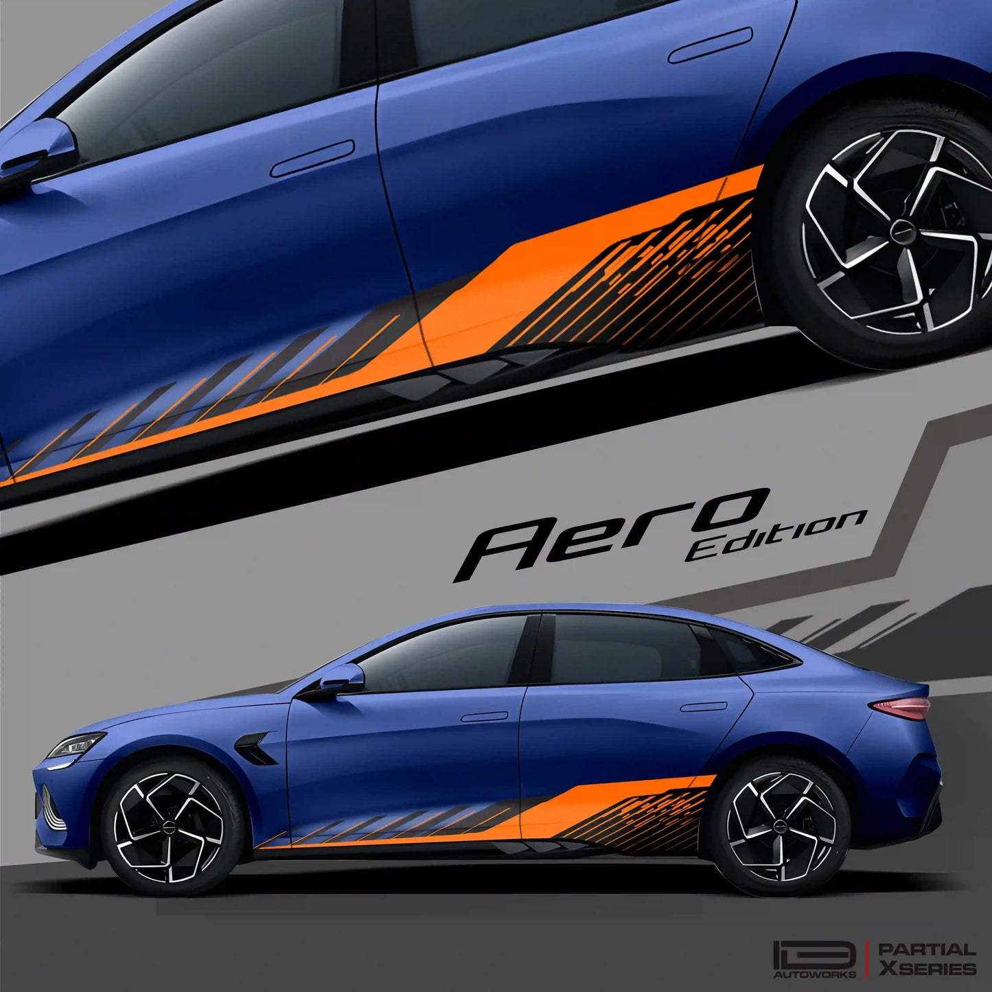 Aero Edition Graphics for BYD Seal white