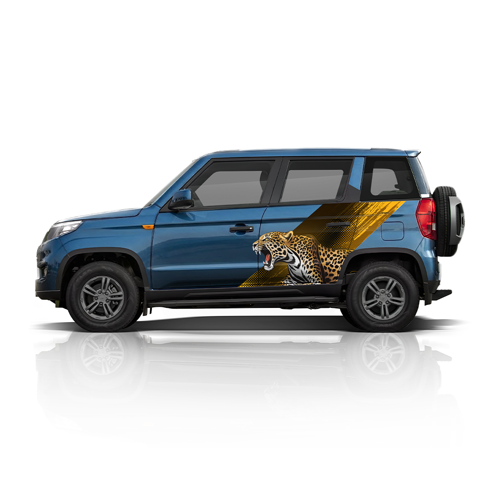 Leopard Edition Graphics for Mahindra Bolero Neo IDE Graphics Series