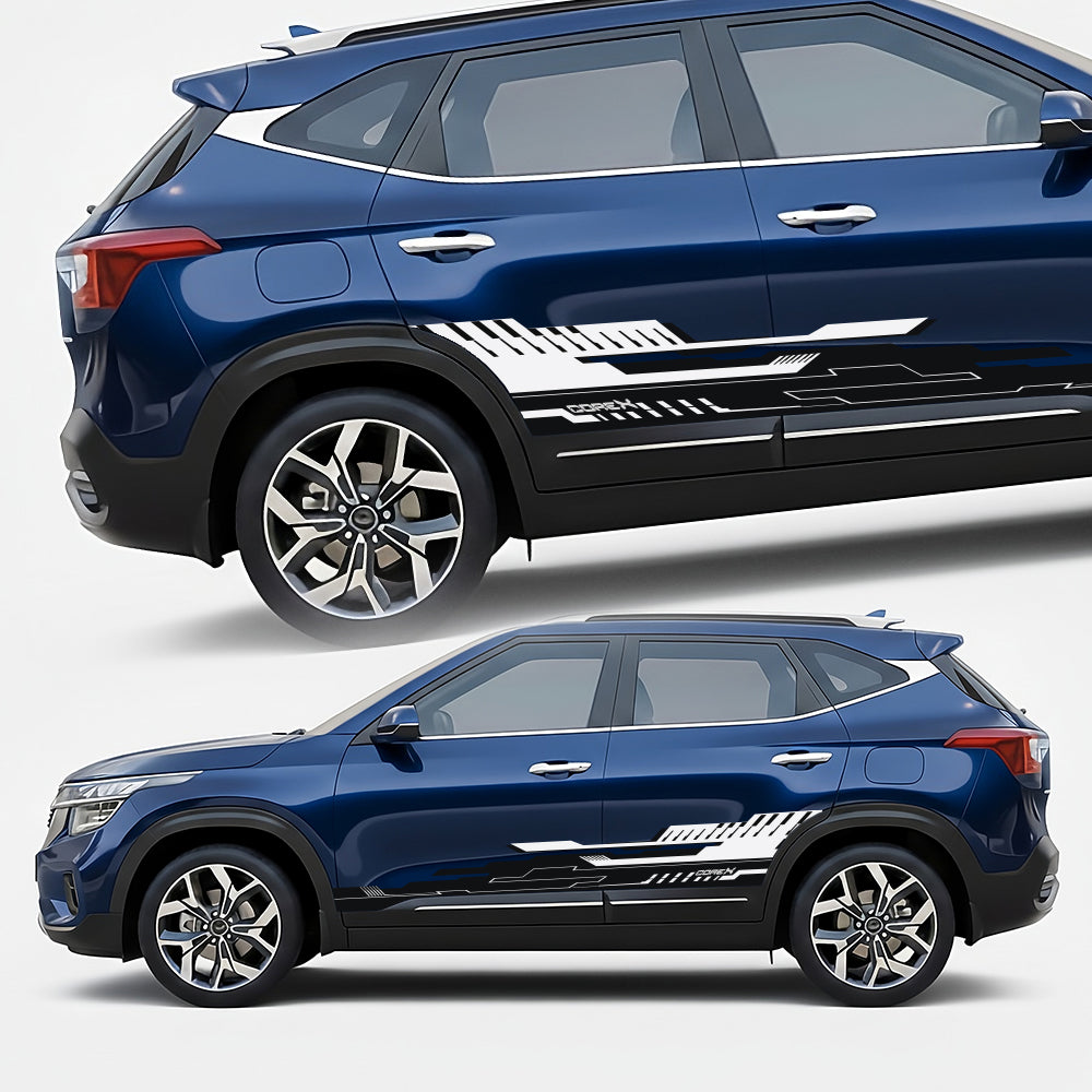 CoreX Edition Graphics for Kia Seltos blue
