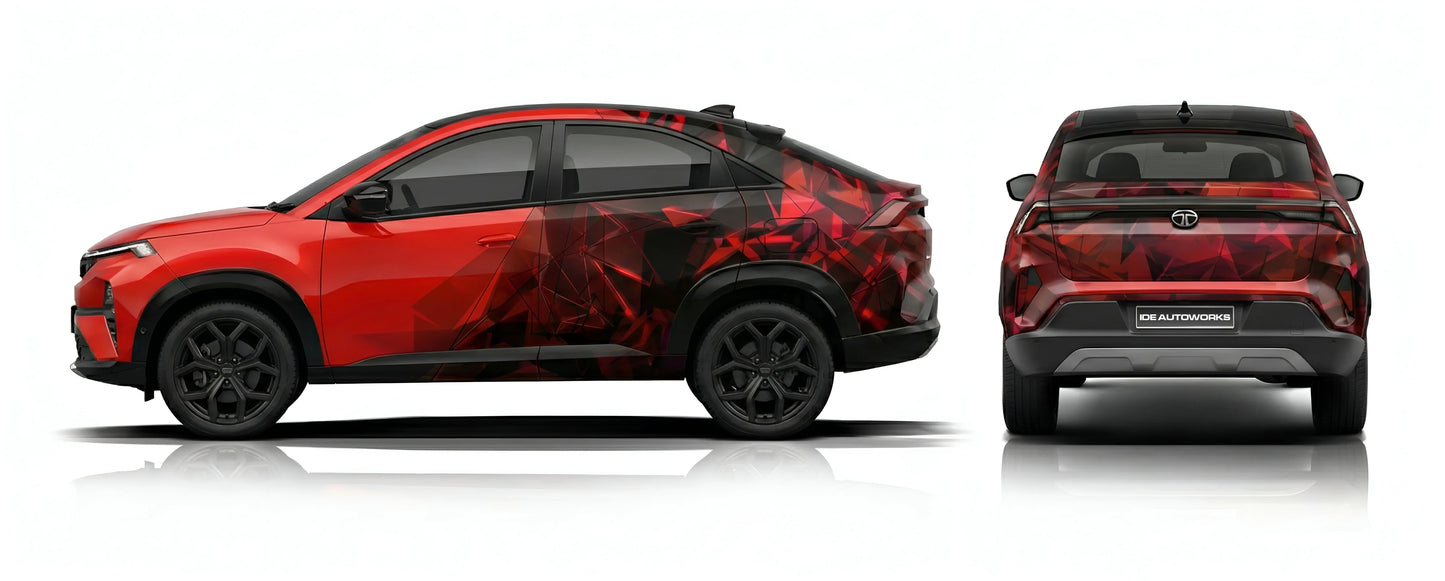 Shatter Strike Edition Graphics for Tata Curvv 