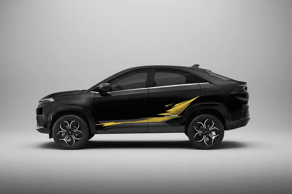 Flex in Motion Edition Graphics for Tata Curvv black