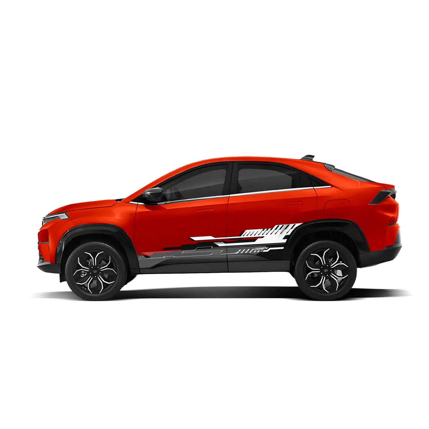 CoreX Edition Graphics for Tata Curvv black