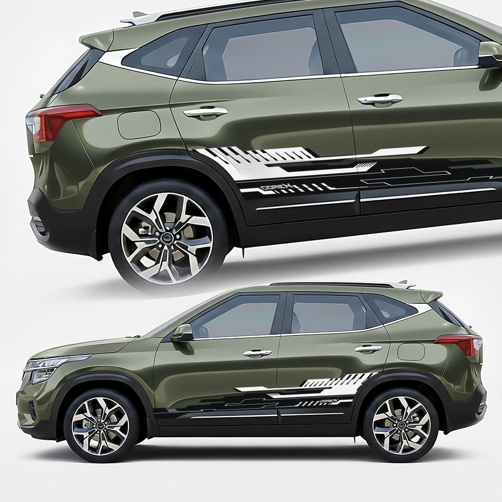 CoreX Edition Graphics for Kia Seltos Olive green