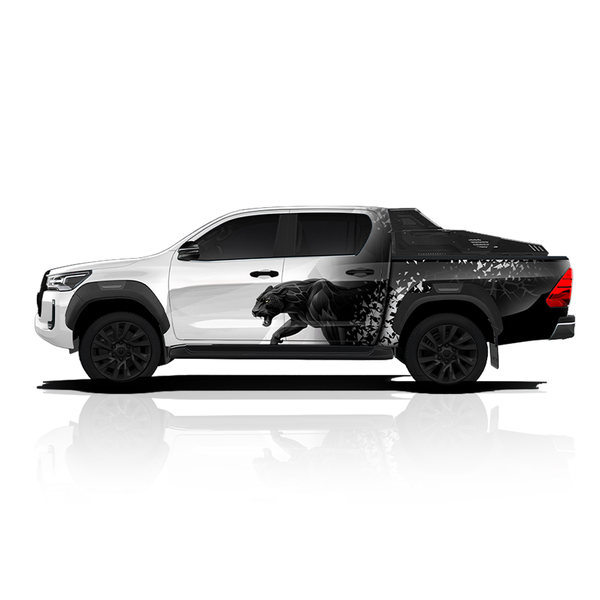 IDE Partial X Series – Panther Edition | Toyota Hilux| 50% Coverage
