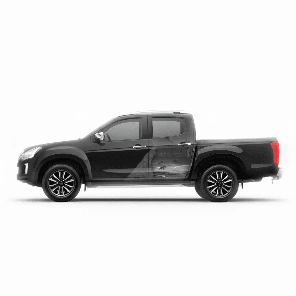 Pradhan Edition Graphics for Isuzu V Cross black