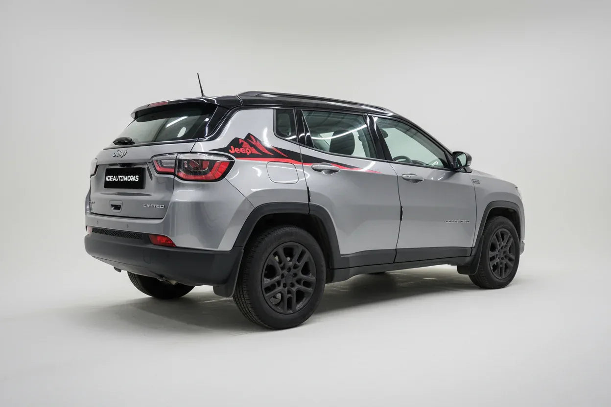 Pinnacle Edition Side Graphics for Jeep Compass silver