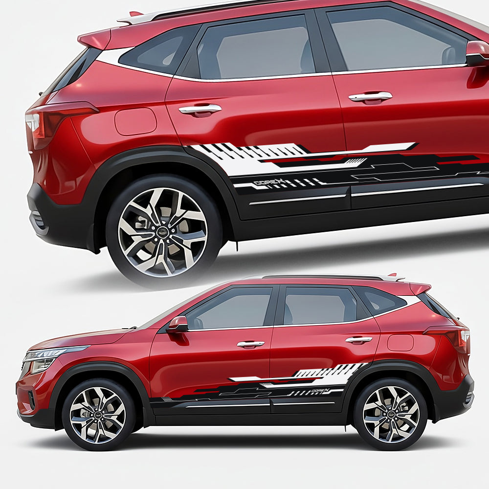 CoreX Edition Graphics for Kia Seltos red