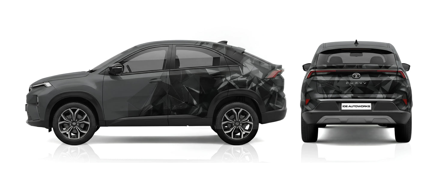 Shatter Strike Edition Graphics for Tata Curvv 