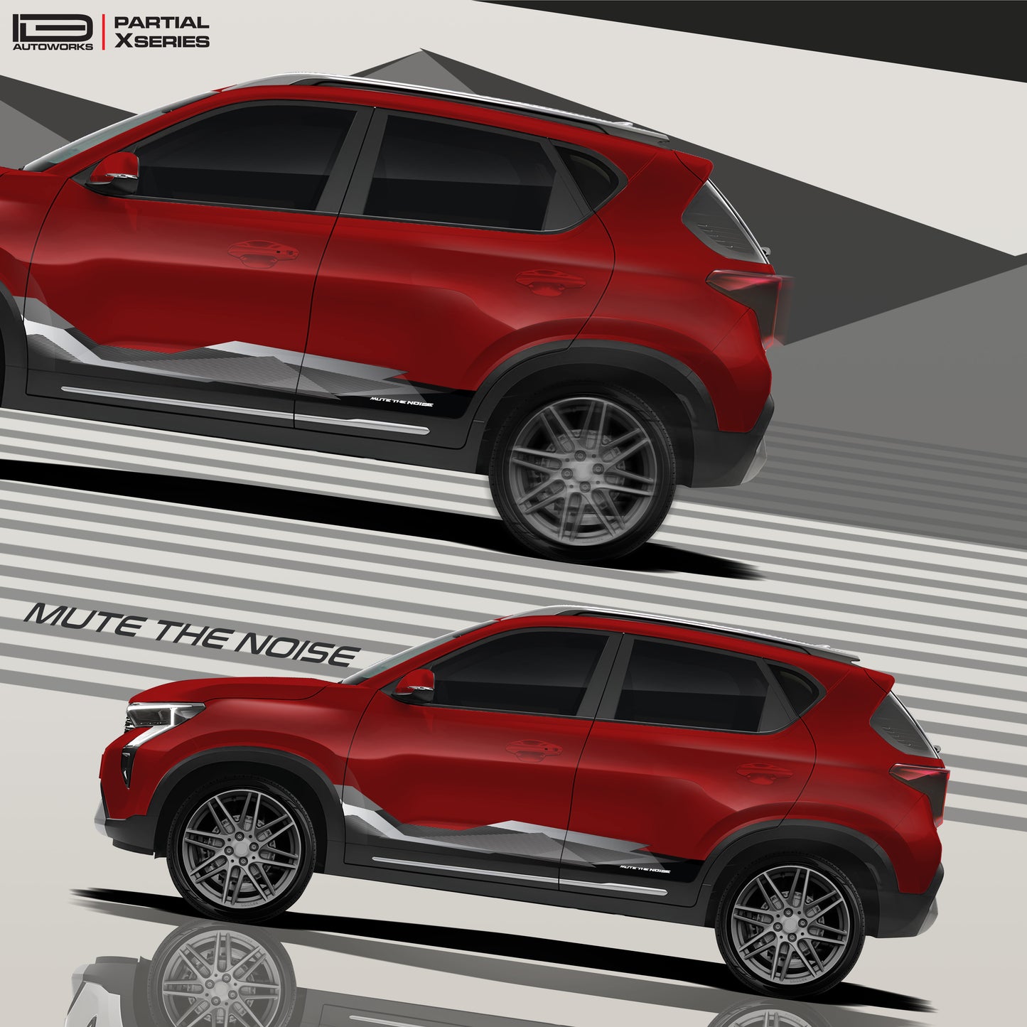 IDE Partial X Series – Mute The Noise Edition | Kia Sonet