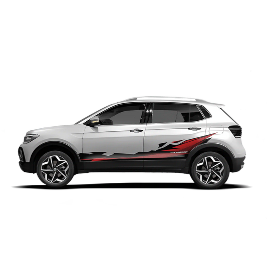 Flex in Motion Edition Graphics for VW Taigun white