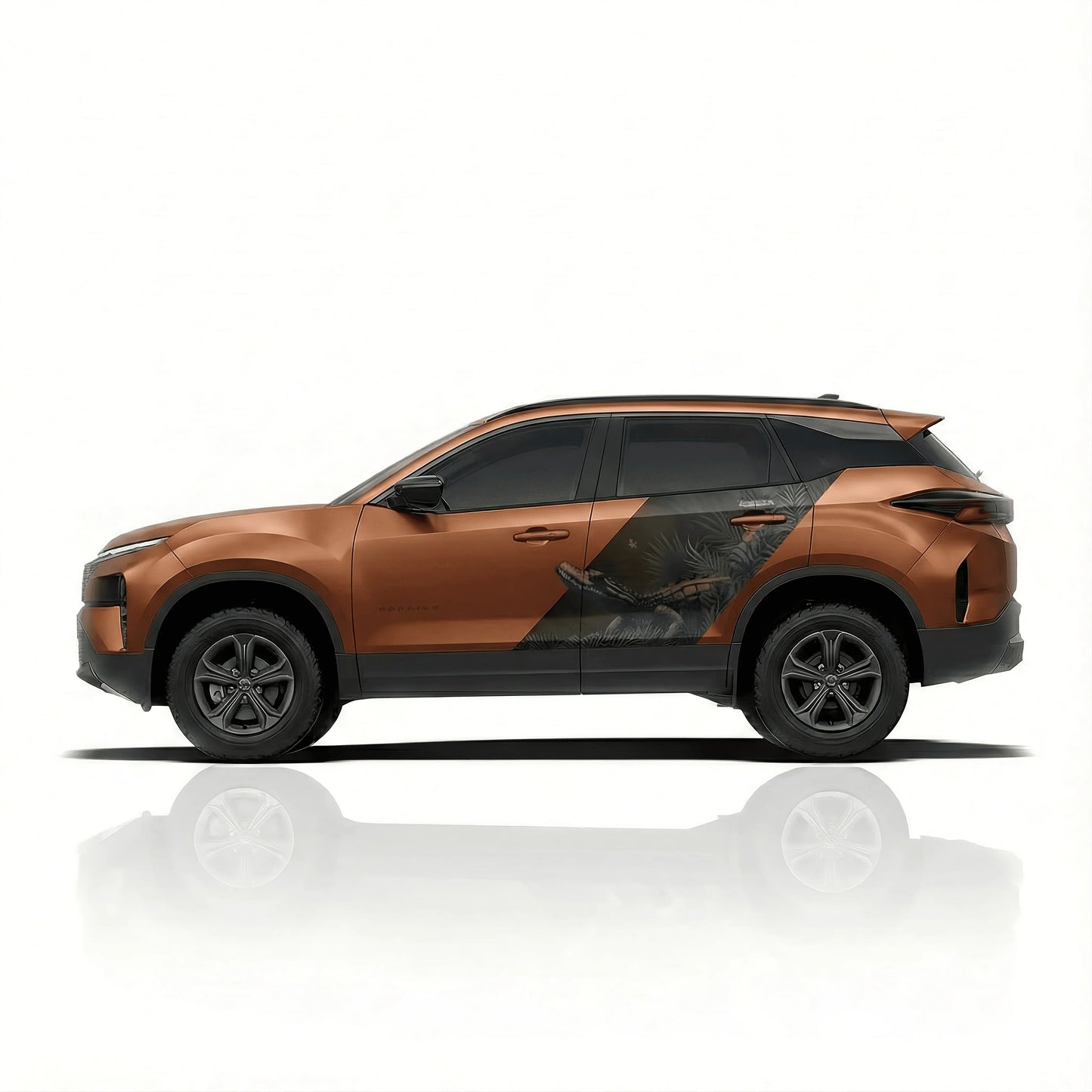 Safari Edition Graphics for Tata Harrier  copper
