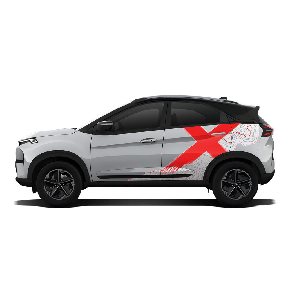 VentureX Edition Graphics for Tata Nexon  IDE PartialX Series