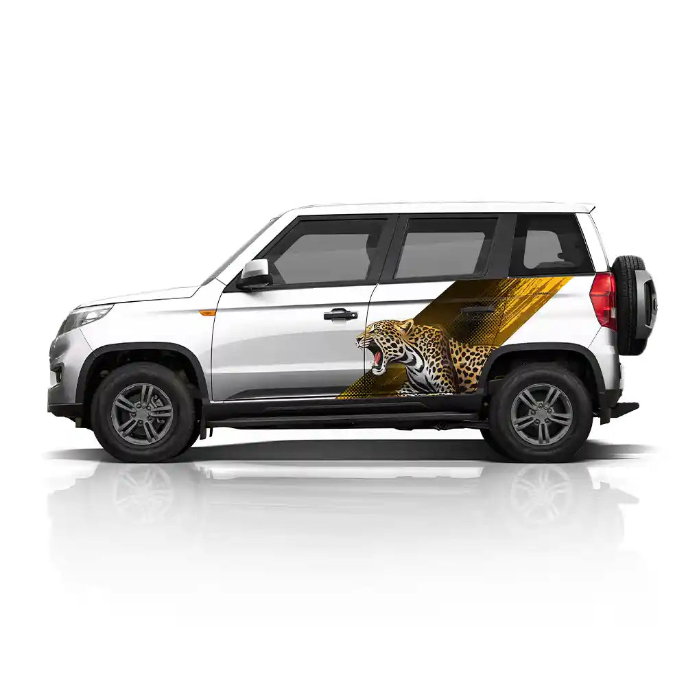 Leopard Edition Graphics for Mahindra Bolero Neo IDE Graphics Series