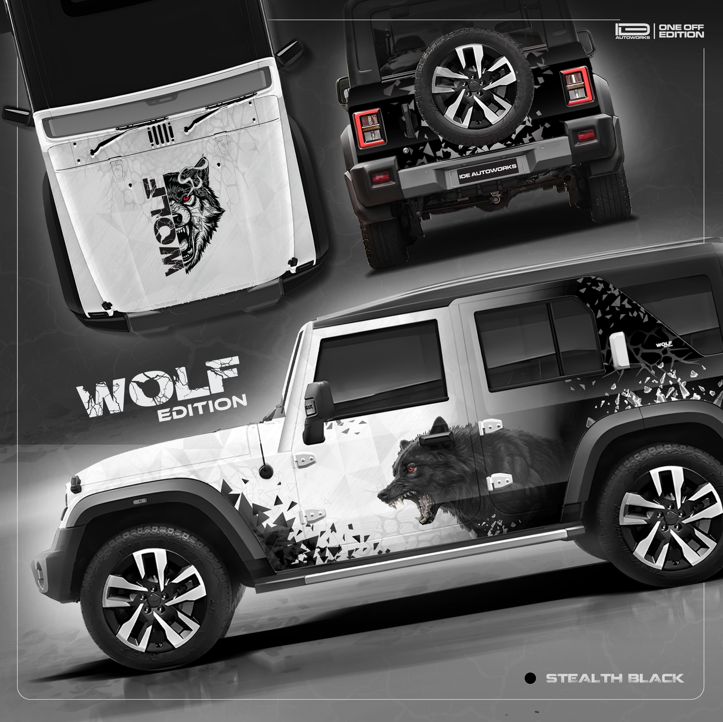 IDE One Off Edition  – Wolf Edition | Mahindra Thar Roxx